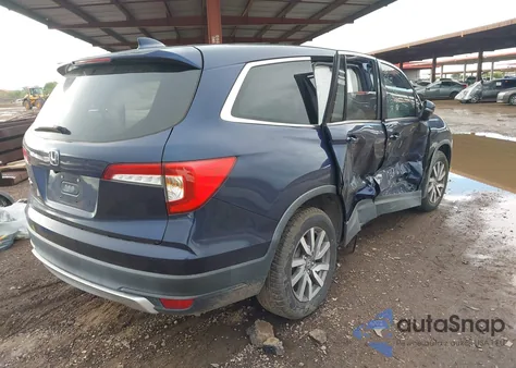 2019 Honda Pilot Ex z USA, uszkodzony, nr VIN 5FNYF5H31KB024339